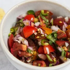 Bowl of salsa (Pico de Gallo)